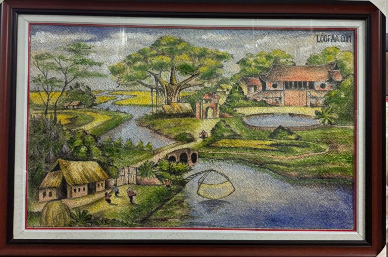 Tranh nghệ thuật đồng quê